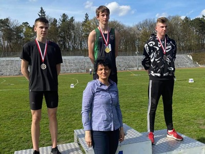 Jakub Wilczewski na podium