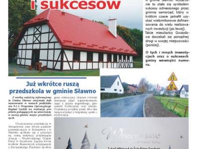 Gmina Nad Wieprzą. Wiadomości Gminy Sławno. Nr 3 - grudzień 2012