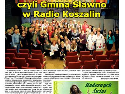 Gmina Nad Wieprzą. Wiadomości Gminy Sławno. Nr 4 - marzec 2013