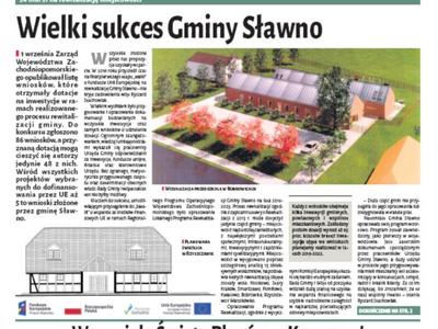 Gmina nad Wieprzą - Wiadomości Gminy Sławno Nr 20 - październik 2018