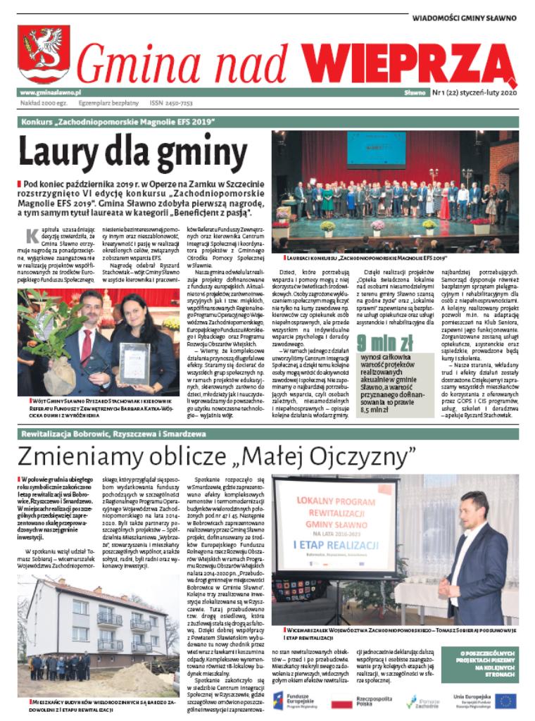 Gmina nad Wieprzą - Wiadomości Gminy Sławno Nr 22 - styczeń/luty 2020