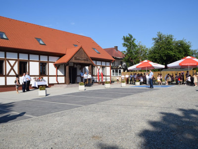 Otwarcie świetlicy wiejskiej w Radosławiu - uroczystość
