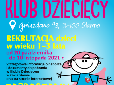 Klub Dziecięcy w Gwiazdowie - nabór 2021