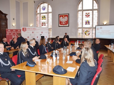 XII Zjazd Oddziału Miejsko-Gminnego Związku OSP RP w Sławnie