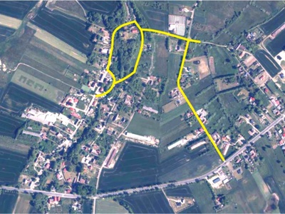 Planowany zakres przebudowy dróg w Bobrowicach i Bobrowiczkach