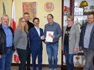 Podpisanie umowy z Wykonawca inwestycji