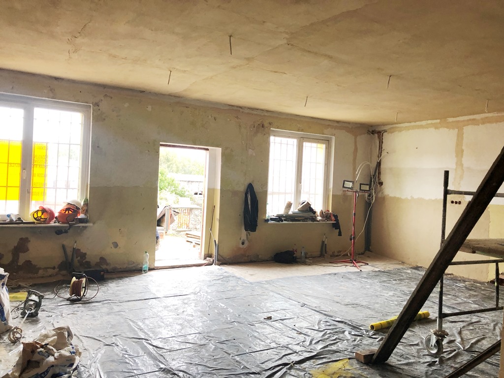 Adaptacja pomieszczeń w świetlicy w Noskowie