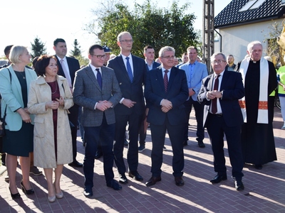 Otwarcie drogi w Warszkowie
