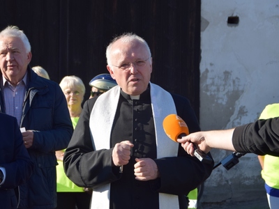 Otwarcie drogi w Warszkowie