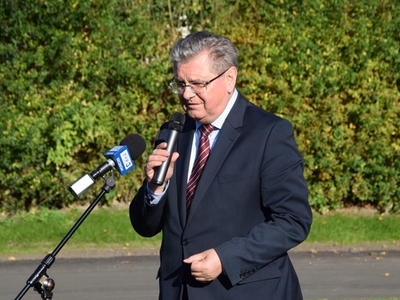 Otwarcie drogi w Warszkowie