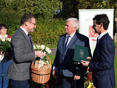 Otwarcie drogi w Warszkowie