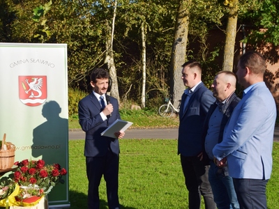 Otwarcie drogi w Warszkowie