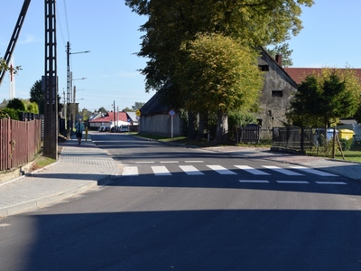 Otwarcie drogi w Warszkowie