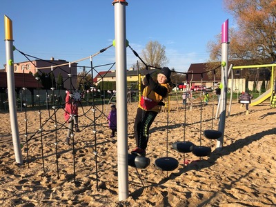 Otwarcie placu zabaw w Noskowie