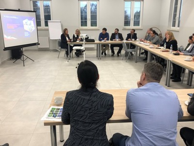 Spotkanie w Rzyczewie z przedstawicielami BGK 