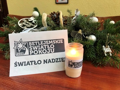 Betlejemskie Światełko Pokoju dotarło do Gminy Sławno