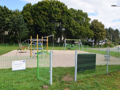 Istniejący plac zabaw zostanie rozbudowany