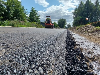 Budowa dróg w Warszkowie