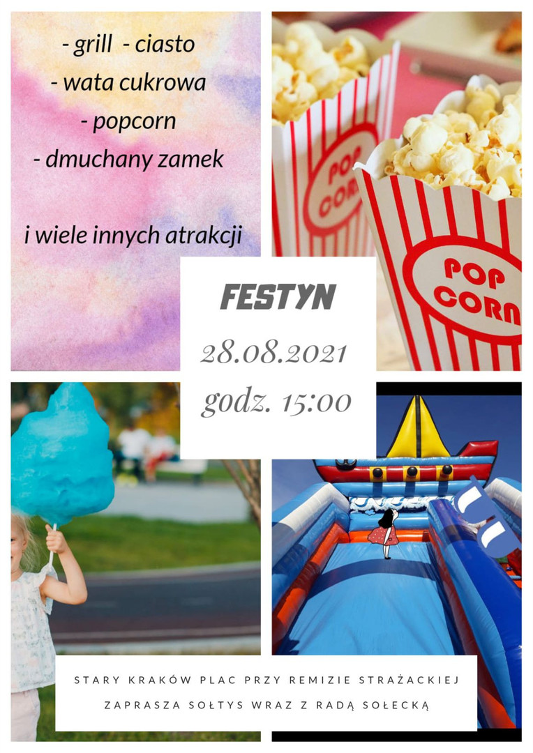 Festyn - Stary Kraków - plakat