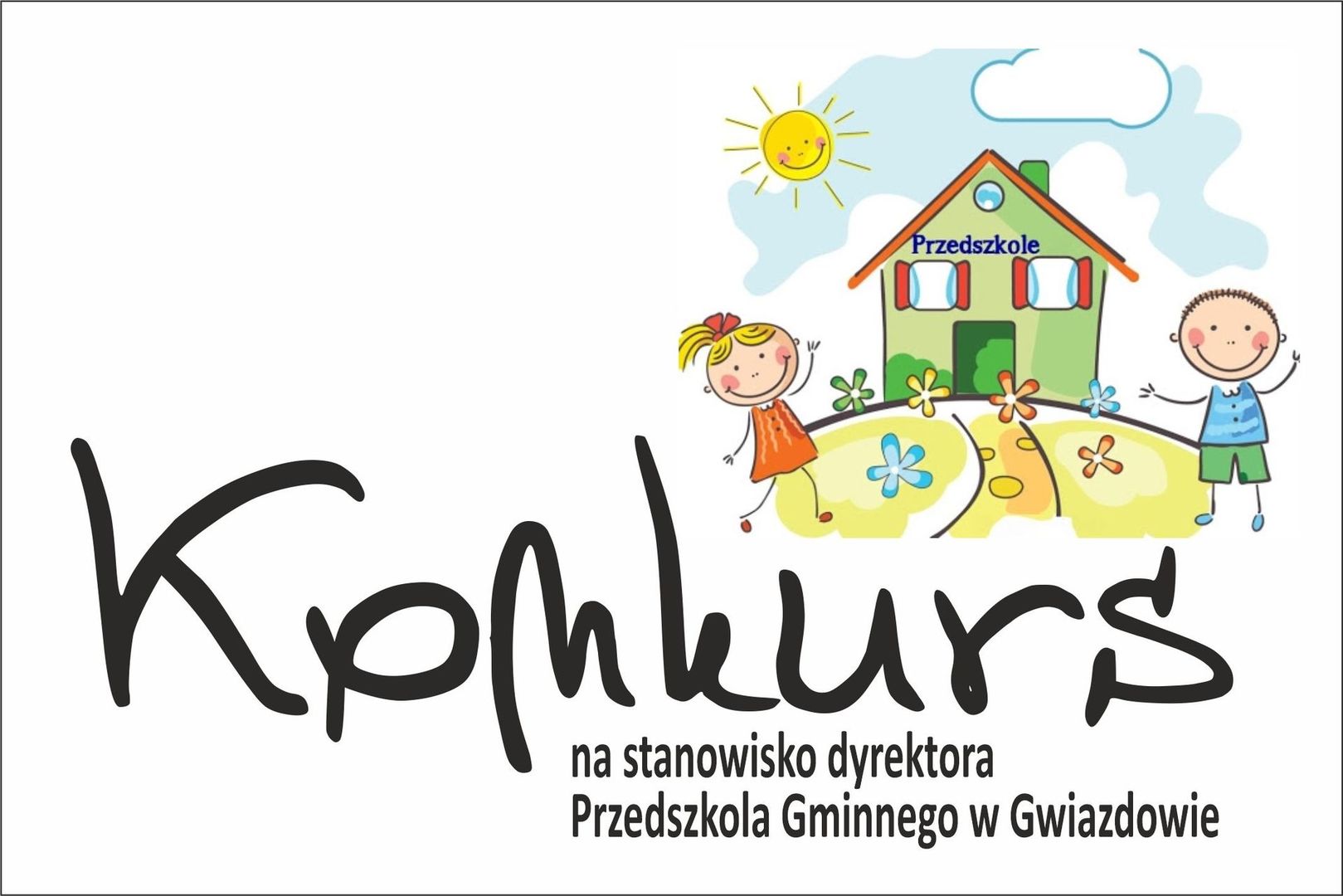 Logotyp - konkurs na dyrektora przedszkola
