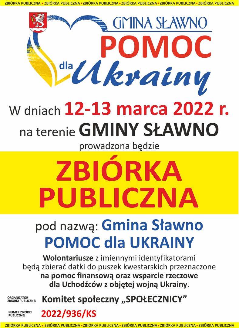 Zbiórka publiczna - plakat