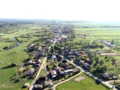 Sławsko - panorama wsi