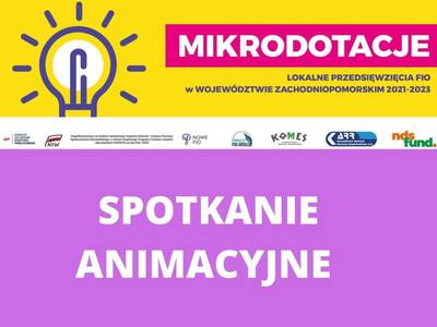 Mikrodotacje - plakat