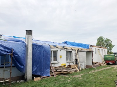 Remont świetlicy w Warszkowie
