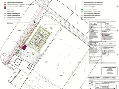 Plan zagospodarowania terenów sportowo-rekreacyjnych w Noskowie z budową boiska