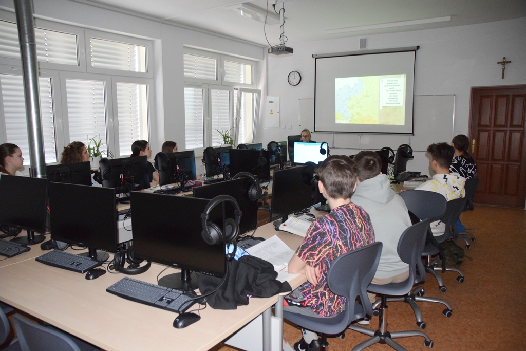 Pracownia komputerowa w Szkole Podstawowej we Wrześnicy