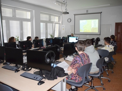 Pracownia komputerowa w Szkole Podstawowej we Wrześnicy
