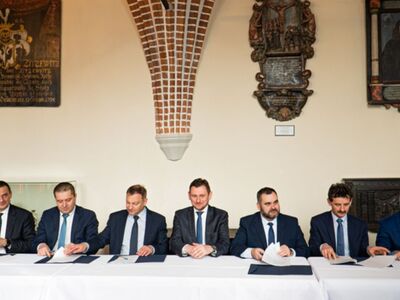 06.03.2023 - podpisanie porozumienia ZIT pomiędzy samorządami