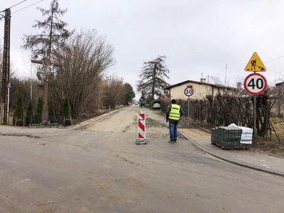 Przebudowa drogi na kolonię we Wrześnicy