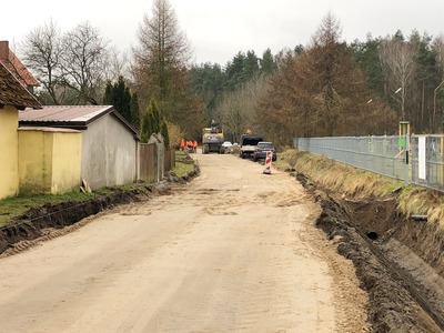 Przebudowa drogi do tzw. bloku kolejowego we Wrześnicy