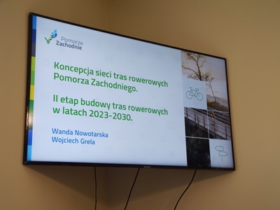 Prezentacja koncepcji sieci tras rowerowych Pomorza Zachodniego