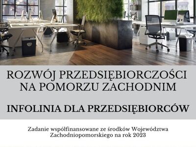 Rozwój Przedsiębiorczości na Pomorzu Zachodnim - Infolinia