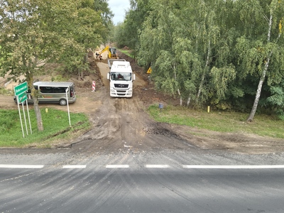 Sławieńska Strefa Inwestycyjna - budowa drogi