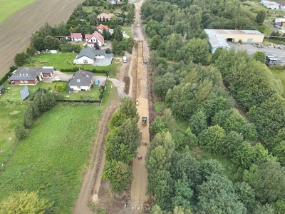 Sławieńska Strefa Inwestycyjna - budowa drogi