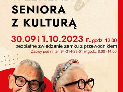 Weekend seniora z kulturą - plakat