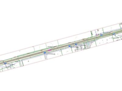 Projekt przebudowy drogi gminnej w Tokarach wraz z rondem, pętlą autobusową i nowym przystankiem autobusowym