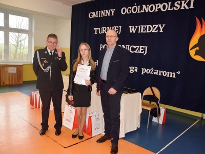 Zwycięzcy konkursu Młodzież zapobiega pożarom 2024