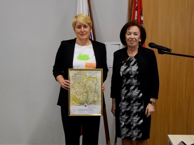 Podziękowanie dla radnej Anny Dereń