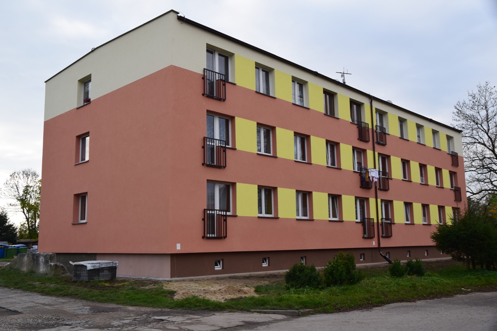 Budynek nr 37 w Rzyszczewie - po termomodernizacji
