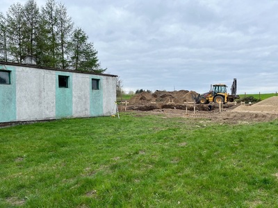 Sławsko - budowa hydroforni i stacji uzdatniania wody 