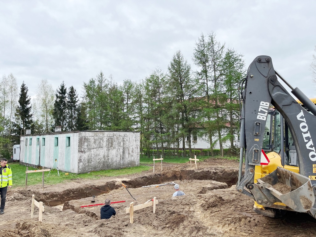 Sławsko - budowa hydroforni i stacji uzdatniania wody 