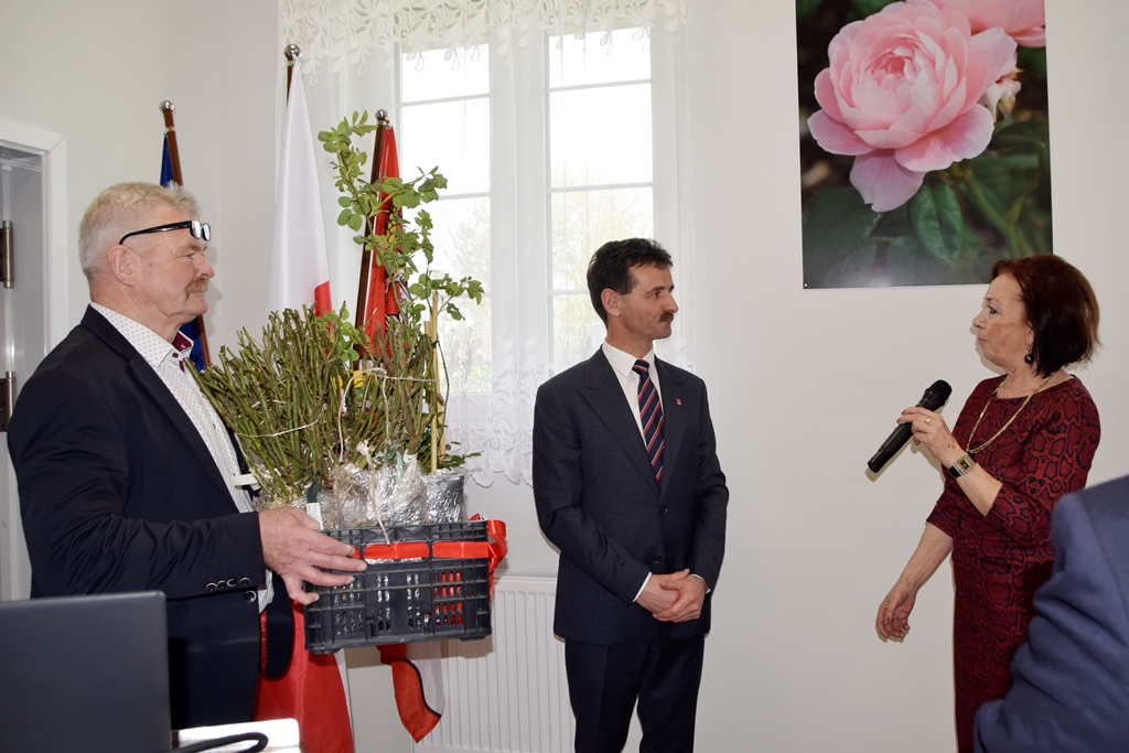 Podziękowanie dla wójta