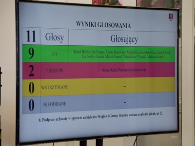 Wyniki głosowania