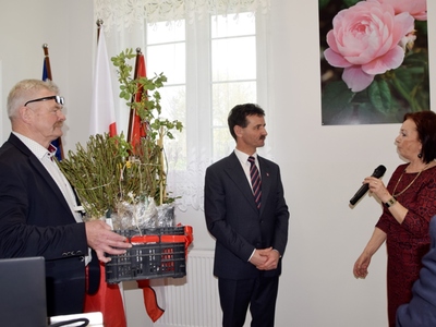 Podziękowanie dla wójta
