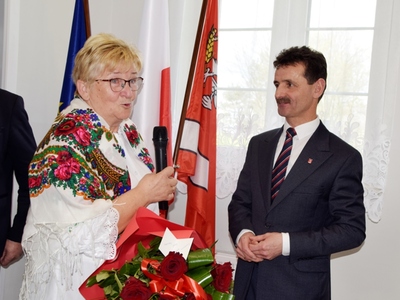 Podziękowanie dla wójta