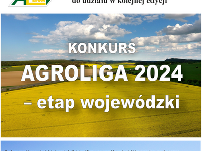 Agroliga plakat informacyjny